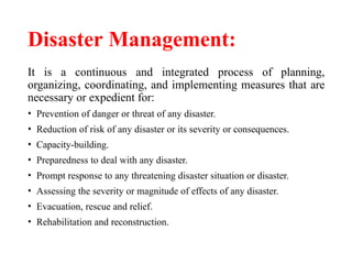 Disaster Management Approach Comprehensive Disaster Management: Strategies, Stages, and Scientific ...
