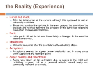 Realization Shock Disaster management and population with special needs disaster ...