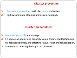 Disaster management ppt | PPTX