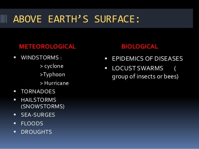 disaster chemical be prevented can how Disaster management