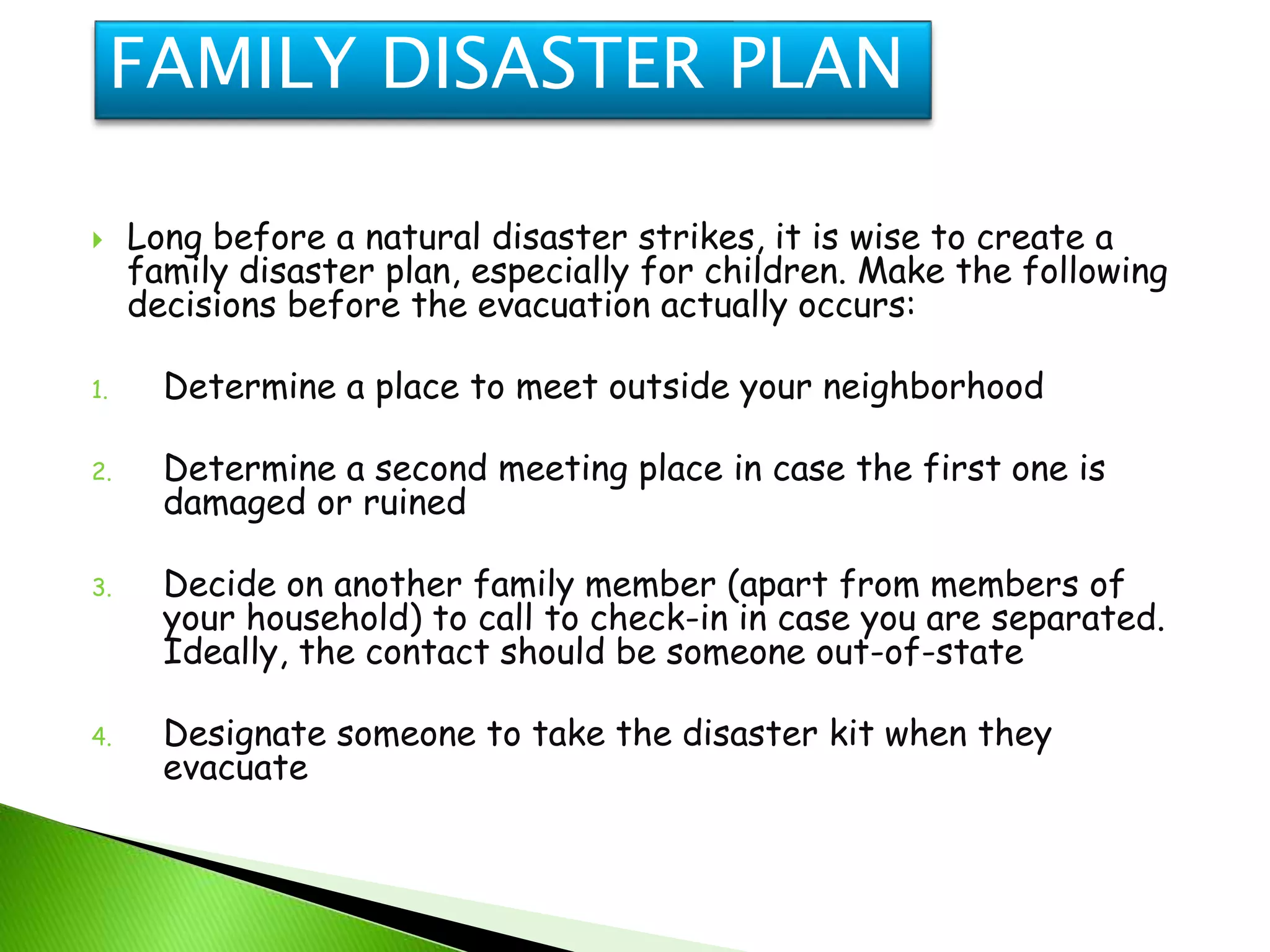 What to do before a tsunami ppt