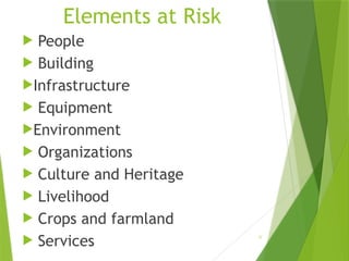 Disaster Management & Risk Assessment ppt | PPTX