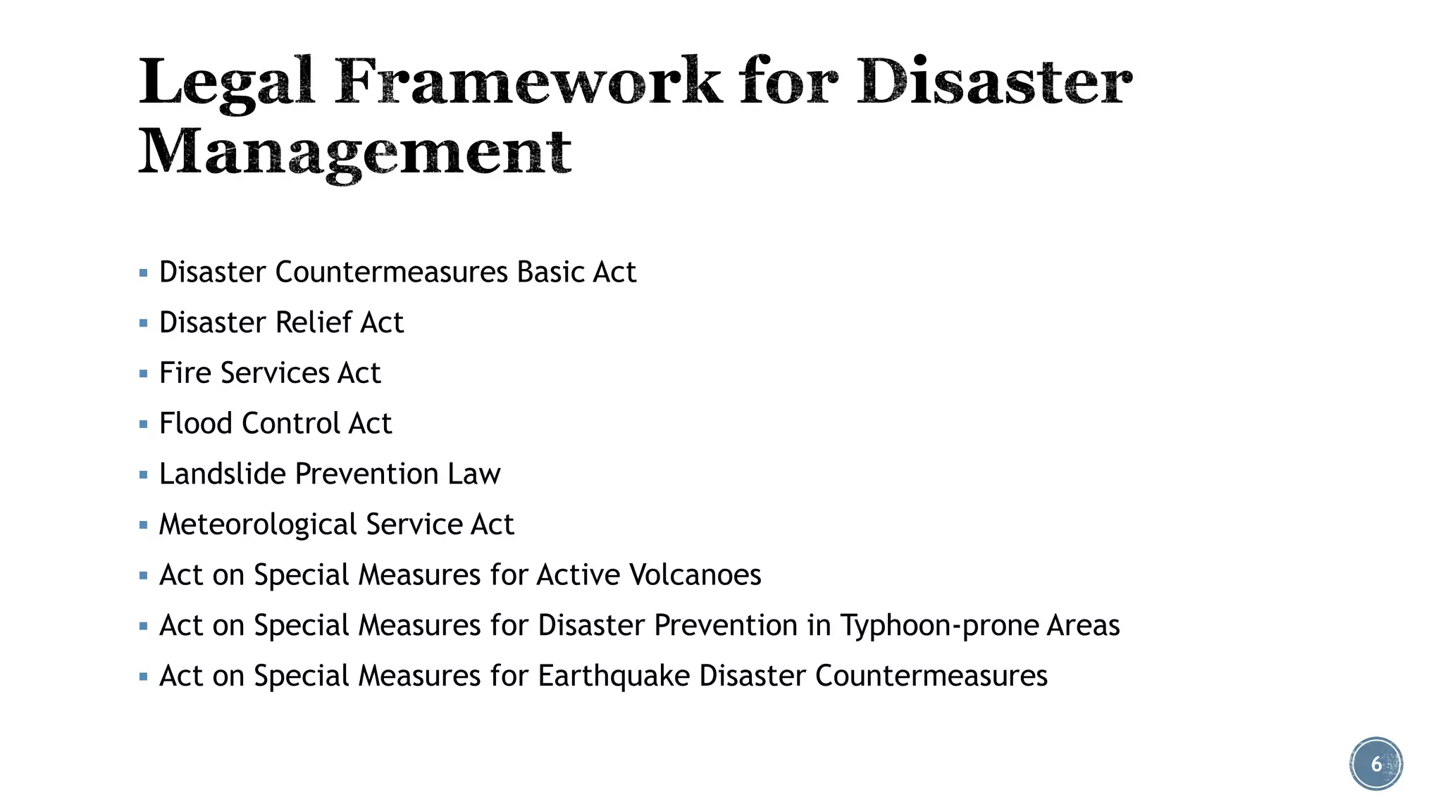 Disaster Management System in japan | PPTX