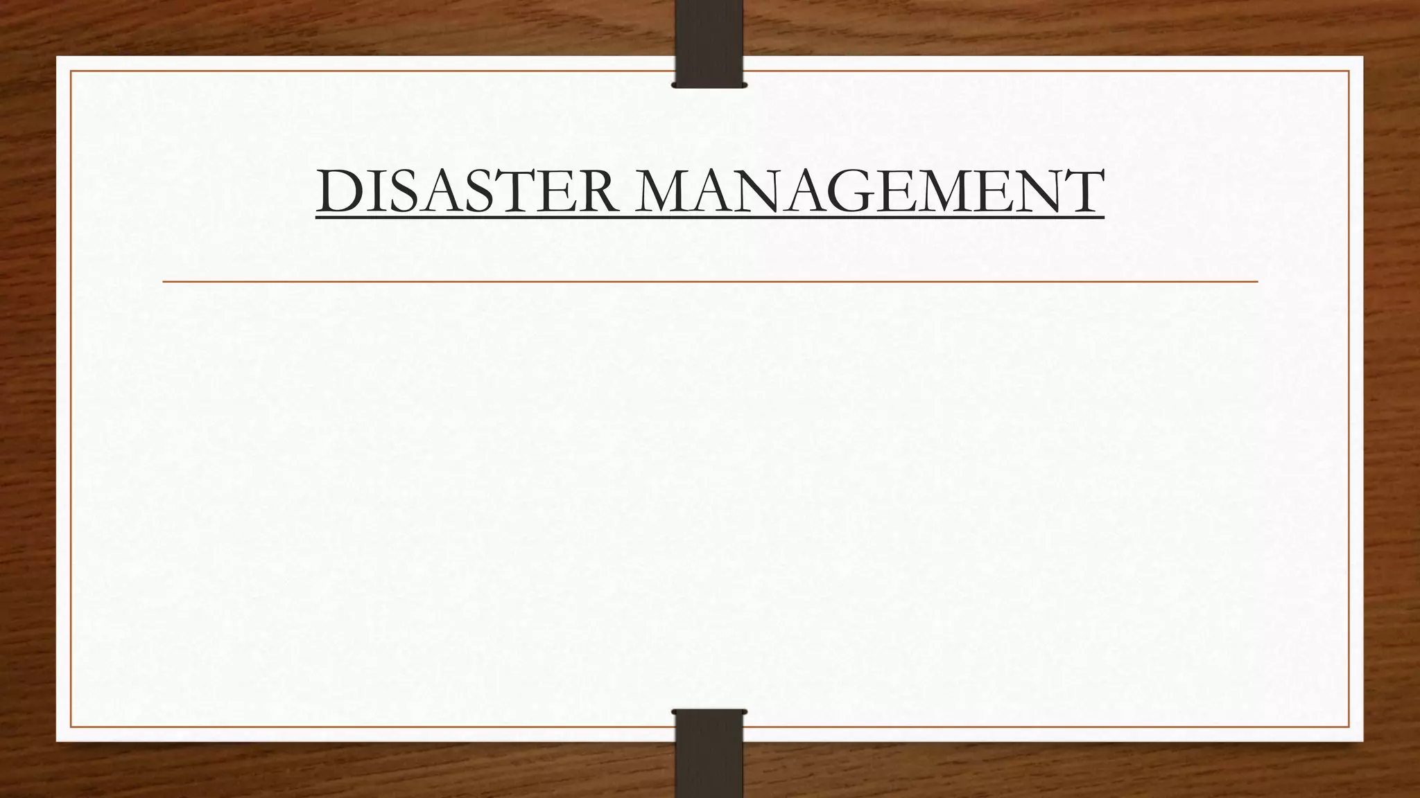 Disaster Management Tb 9 Pptx