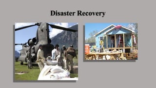 Disaster Recovery
 