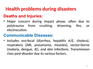 Diaster Injuries Disaster Managment | PPTX