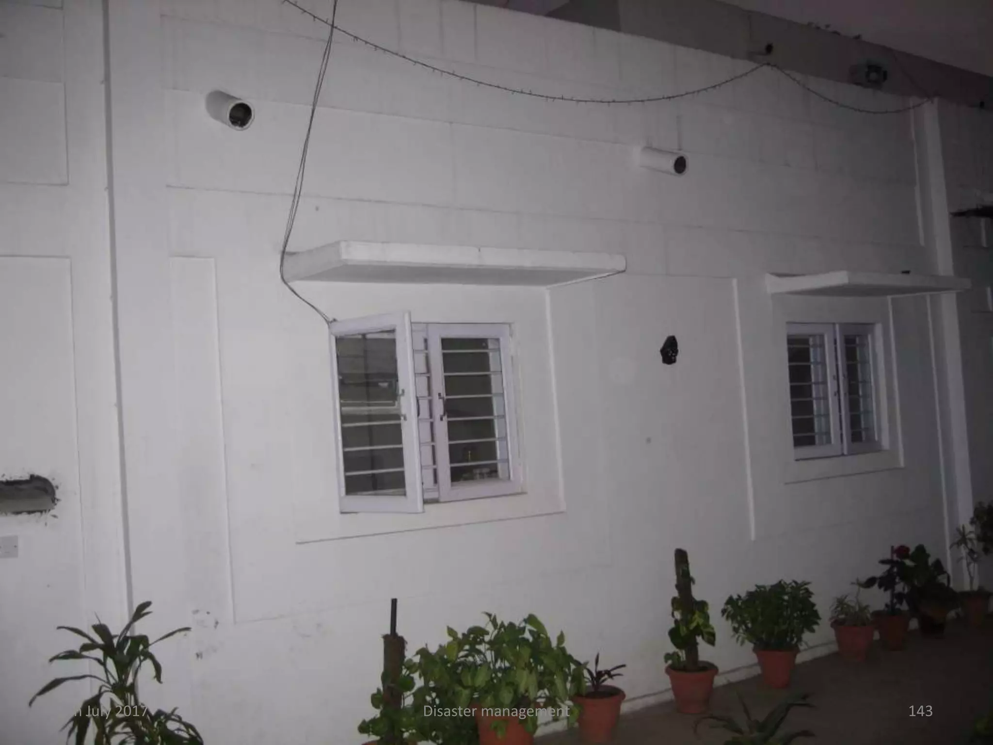 1434th July 2017 Disaster management
 