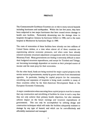 Disaster mitigation guidelines