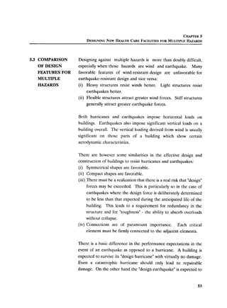 Disaster mitigation guidelines