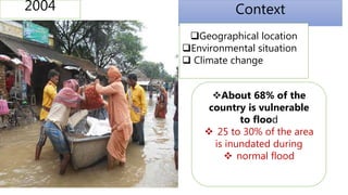 Disaster risk reduction scenario in Bangladesh | PPTX