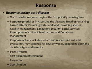 Disaster Response Sample disasterpreparednessandresponse.ppt FOR GRADE 7 | PPT