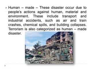 Human Risk Disaster Disaster readiness and risk reduction | PPTX