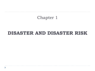 Disaster readiness and risk reduction | PPTX