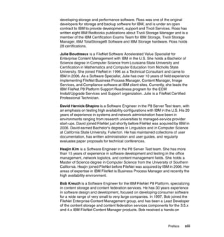 Disaster recovery and backup solutions for ibm file net p8 version 4.5. ...