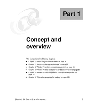 Disaster recovery and backup solutions for ibm file net p8 version 4.5. ...