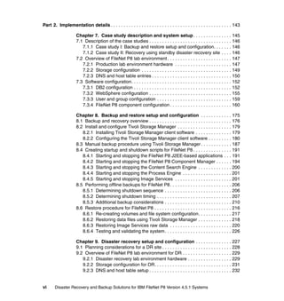 Disaster recovery and backup solutions for ibm file net p8 version 4.5. ...