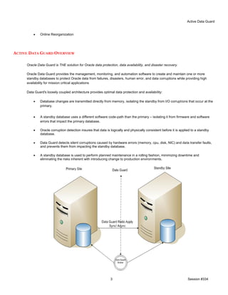 Getting Most Out of Your Disaster Recovery Infrastructure Using Active ...