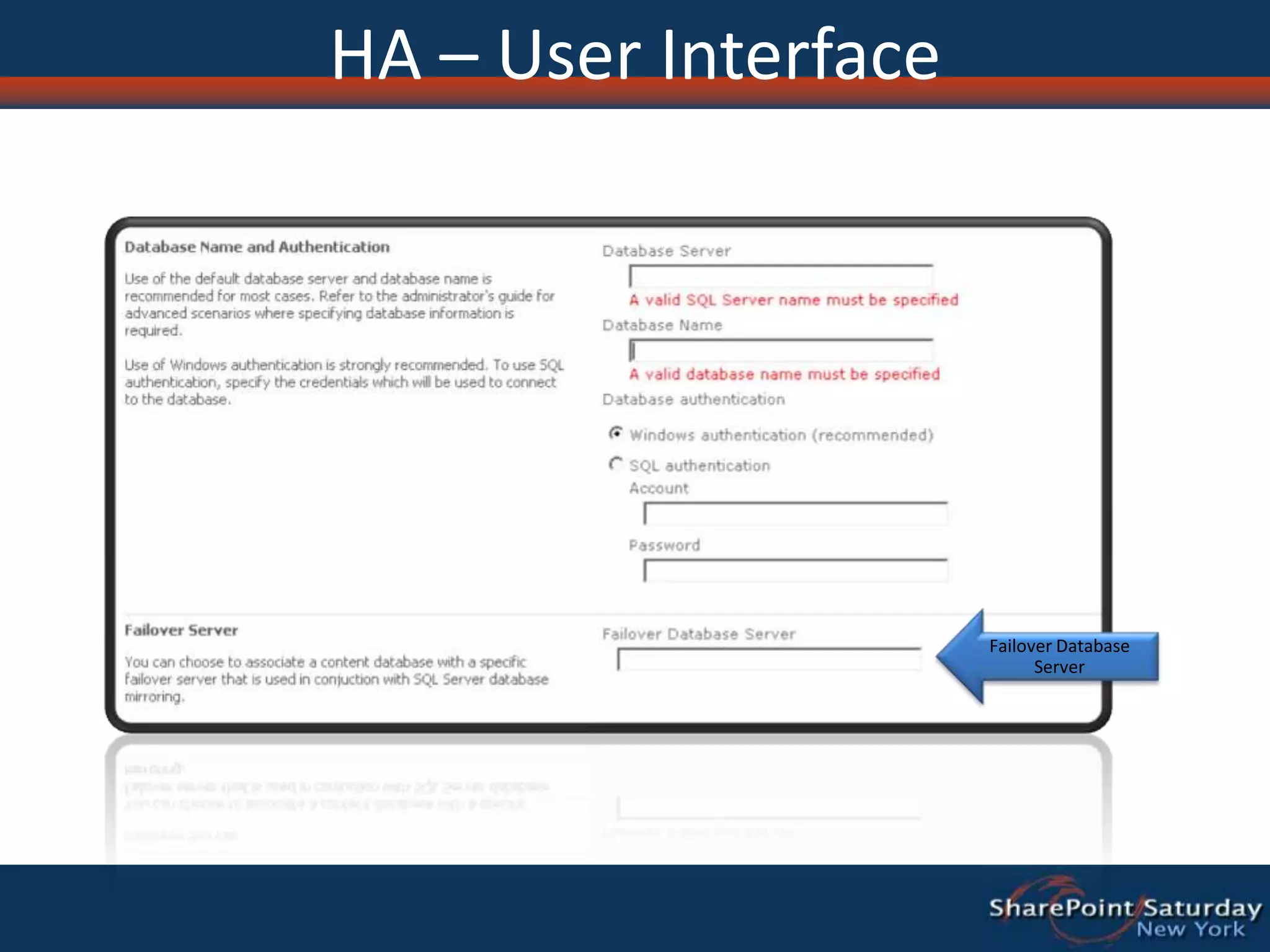 Backup – Site or ListNow possible from within central adminSharePoint exports the identified site or list by extracting data out of SQL using multiple SELECT statements, then writing data to a packageOptional:  Use PowerShell (export-SPWeb) with the UseSqlSnapshot parameter