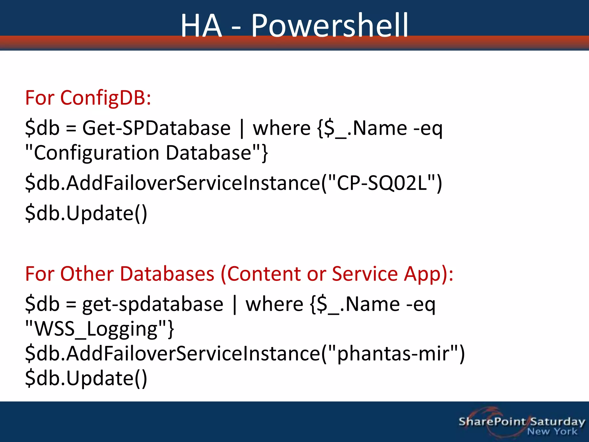 Backup HistoryProvides execution time, warning and error counts