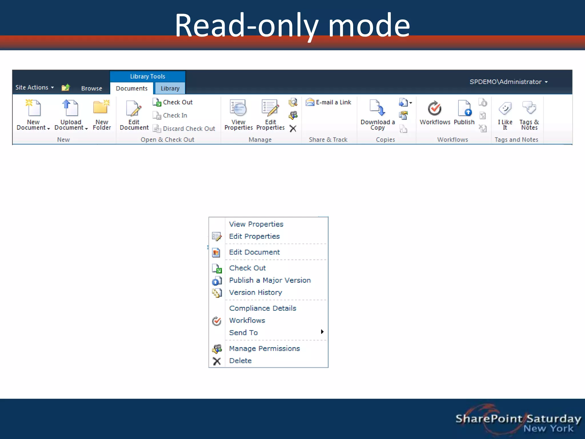 HA – Object Model (C#)string failoverServer = "mySqlServer/myServerInstance"; SPDatabasedb = MyGetContentDatabaseMethod();db.AddFailoverServiceInstance(failoverServer);db.Update(); OrSPDatabasedb = MyGetContentDatabaseMethod();db.FailoverServiceInstance = MyGetFailoverDatabaseServiceInstance();db.Update();