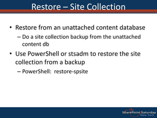Any changes to the search databases since phase 1 are backed up