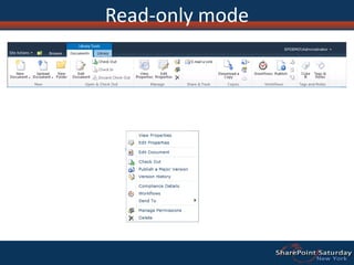 HA – Object Model (C#)string failoverServer = "mySqlServer/myServerInstance"; SPDatabasedb = MyGetContentDatabaseMethod();db.AddFailoverServiceInstance(failoverServer);db.Update(); OrSPDatabasedb = MyGetContentDatabaseMethod();db.FailoverServiceInstance = MyGetFailoverDatabaseServiceInstance();db.Update();