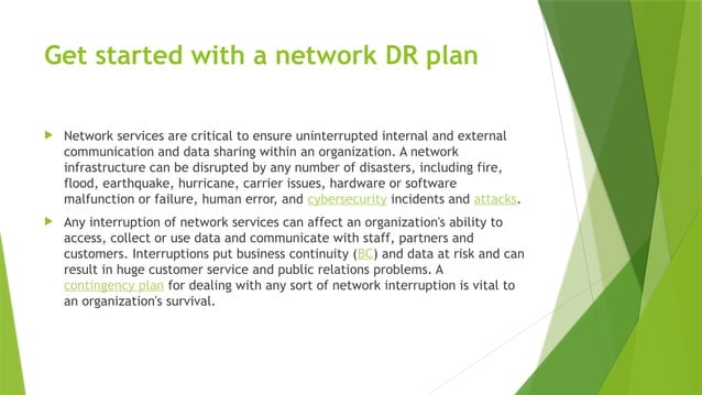 Disaster Recovery Plan for network systems.pptx