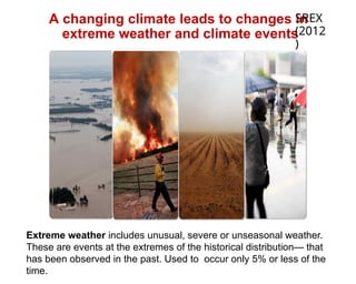 Disaster Risk and Climate Change in developing context | PPTX