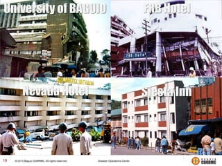 University of BAGUIO

FRB Hotel

Nevada Hotel

Siesta Inn

19

 