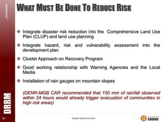 56

RISK PROFILE
…Continued

 