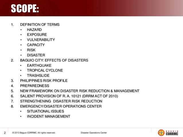 Concept Of Natural Disaster Concept Of Natural Disaster