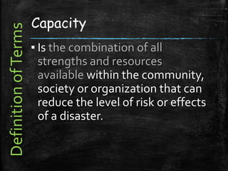 Disaster Risk Reduction Management | PPTX