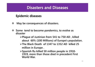 An overview of various types of Disasters & their management | PDF