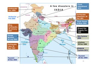 An overview of various types of Disasters & their management | PDF