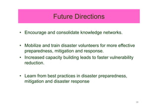 An overview of various types of Disasters & their management | PDF