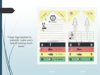 Salt Tag Disaster surgery- triage | PPTX