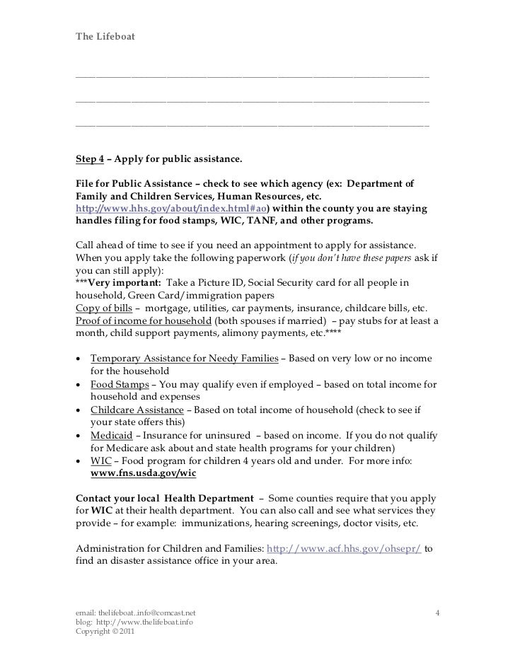 family administration assistance