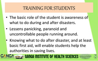 Training Program After Disaster disaster training programs.pptx