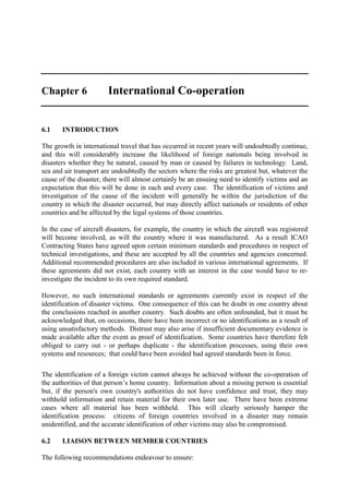 Disaster Victim Identification