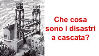 Che cosa
sono i disastri
a cascata?
 