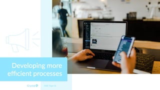 DISC Type Cd
Developing more
eﬃcient processes
 