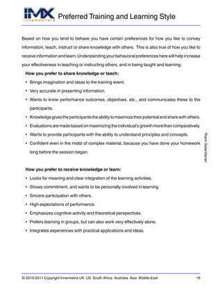 DISC Profile Test | PDF