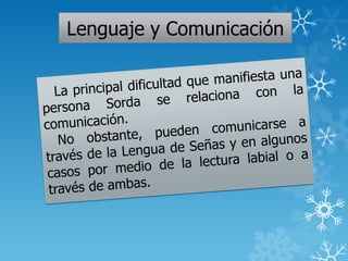 Lenguaje y Comunicación
 