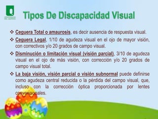 Discapacidad visual | PPTX