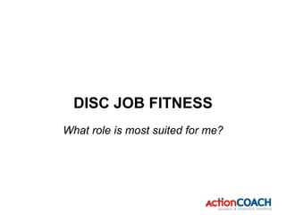 5 Reasons to Use the Job Fitness
Assessment
• Eases the selection process
• Objective comparison between candidates
• Unde...