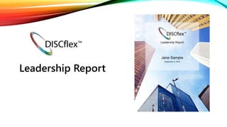 Leadership Report
 