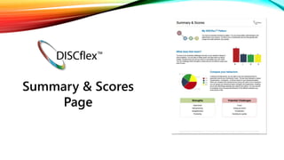 Summary & Scores
Page
 