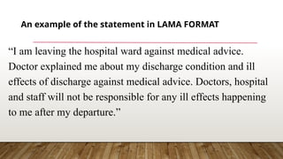 Comprehensive Guide to Hospital Client Discharge Procedures and ...