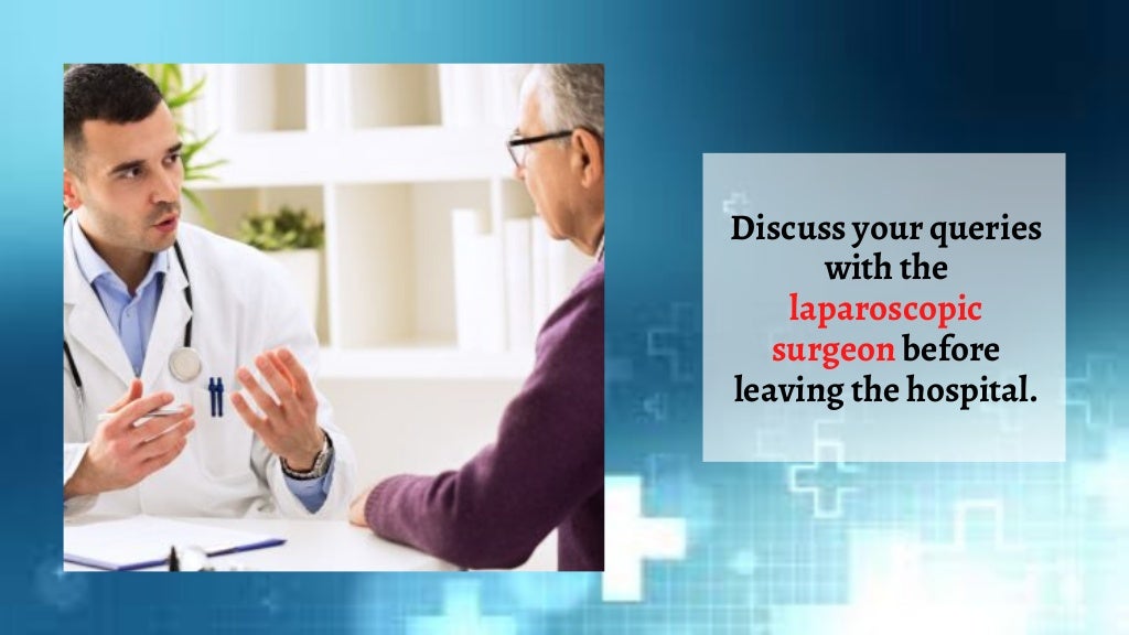 Discharge Instructions After Laparoscopic Hernia Surgery