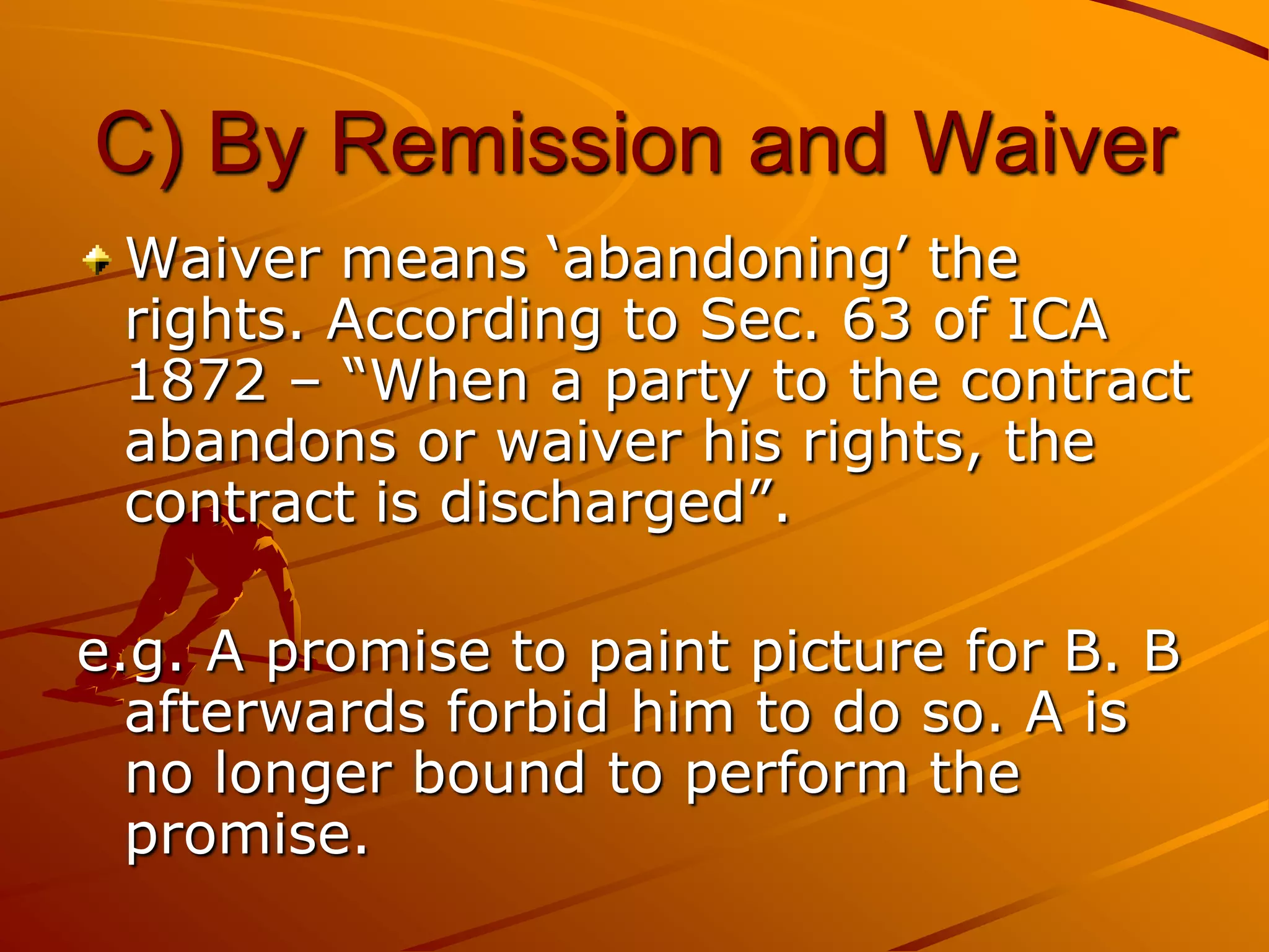 Discharge of contract PPT